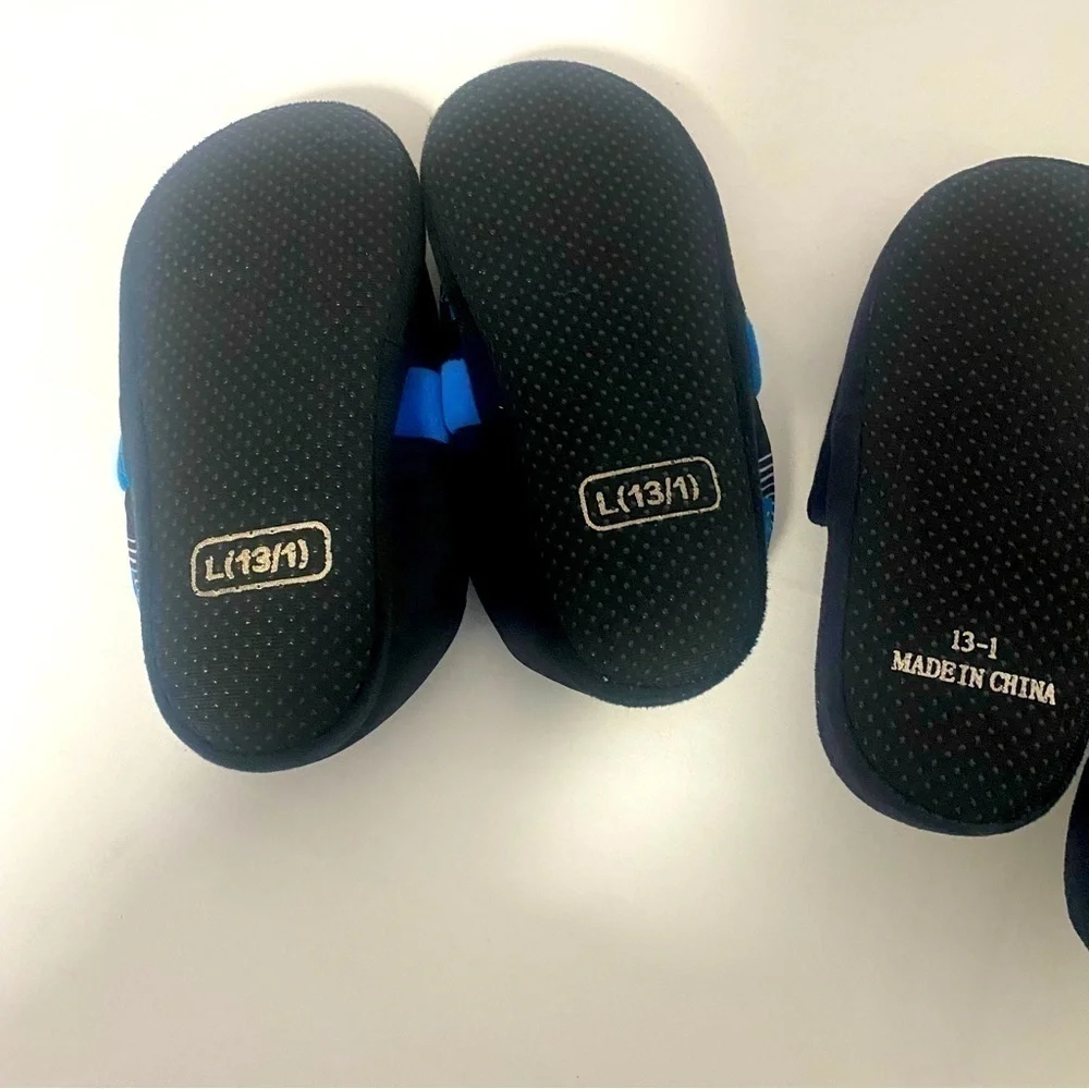Marvel Black Panther Lot of (2) Slippers Size 13/1 NWOT